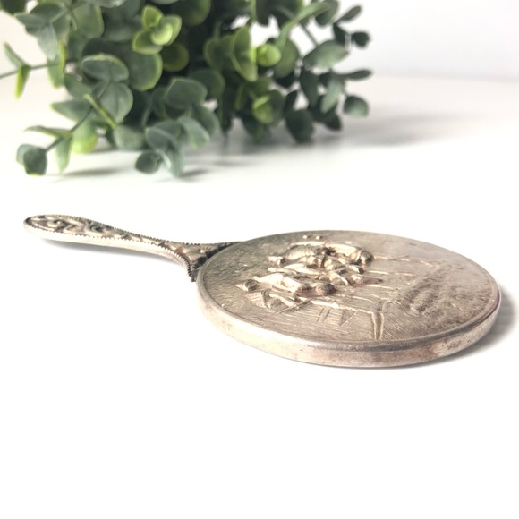 Denmark S&F 297 Small Hand Mirror Rare - Picture 3 of 11